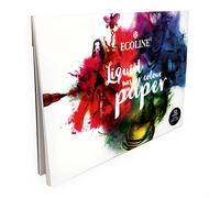 Royal Talens Ecoline Liquido Acquerello Carta Schizzi - 12 Fogli - 290gsm