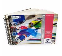 Royal Talens - Van Gogh Blocco Di Carta Mista A5 Con Spirale - 30 Fogli - 300gsm