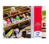 Royal Talens - Van Gogh Papierblok voor acryl, 10 vellen, 370 g/173 lb, afmeting