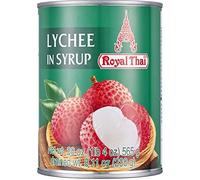 Royal Thai Litchi in Sciroppo - 565 g | Frutta tropicale dal Sud-Est asiatico, perfetta per dessert, cocktail e ricette esotiche - conservata in sciroppo
