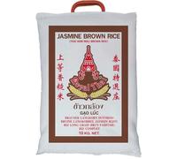 Royal Thai Rice RISO - Brauner Reis, 1 x 10 kg | Riso integrale di qualità superiore da conservare in luogo fresco e asciutto. Fondato nel 1996, esperto in riso thai