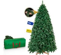Royal Trees Albero di Natale artificiale 240 cm - Pino della foresta artificiale, realistico albero di Natale con 1084 punte, albero di pino denso grande con robusto supporto in legno e pratica