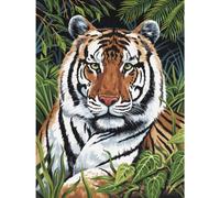 Royal und Langnickel PJS75 - Colorare con i Numeri, Motivo: Tigre nell'Erba