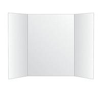 Royal Vanishing Grid - Tavola in schiuma pieghevole a 3 scomparti, 55 x 71 cm, linee a griglia bianche, confezione da 5