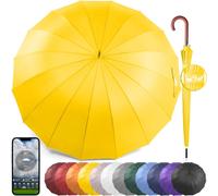 Royal Walk Ombrello Antivento Grande XXL da donna e da uomo Golf Umbrellas 120cm