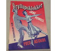 'Royal Wedding' con Fred Astaire & Jane Powell 1951 programma cinematografico...