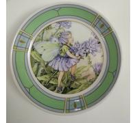 Royal Worcester coppetta vuotatasche in porcellana dec. fate dei fiori cm 11