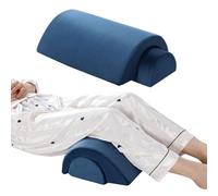 ROYALAY Cuscino per ginocchio a mezza luna per gambe, ginocchia, parte bassa della schiena e della testa, cuscino di supporto lombare rotondo semi rotolo regolabile per dormire a letto, cuscino per la