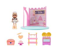 Royale High Cooking Class Playset - 1 bambola, 6 accessori - si adatta all'interno del castello - codice articolo virtuale incluso - età 5+