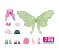 Jazwares Royale High Pacchetto moda spirito scolastico da 3 pollici: scienza - Figura della serie 1-1 con 15 accessori - Ali diventano anelli - Codice articolo virtuale incluso -