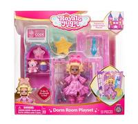 Royale High Set da gioco per dormitorio - 1 bambola, 5 accessori - Si adatta all'interno del castello - Codice articolo virtuale incluso, età 5+