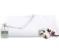 Royale Linens Lenzuolo di sopra in 100% cotone pettinato a fibre lunghe, 300 fili, ultra morbido, lenzuolo sopra per letto queen size, venduto separatamente, traspirante, fresco e fresco solo lenzuolo