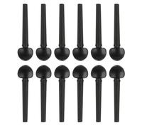 ROYALEAD 12 pezzi in legno di ebano Oud violino Tuning Peg Tuner Oud Pioli Oud Shaft Maniglia Intrumenti musicali Parti e accessori