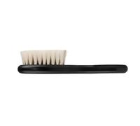 ROYALEAD Spazzola per capelli con impugnatura comoda e manico in legno naturale con setole di capra delicate, per neonati e bambini piccoli