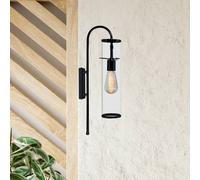 ROYALTECH Applique Leona, nero, altezza 57 cm, metallo, E27 ROYALTECH