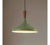 ROYALTECH Lampada a sospensione Chris, verde menta/bianco, Ø 35 cm, metallo ROYALTECH