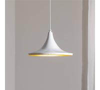 ROYALTECH Lampada a sospensione Genisy, bianco, Ø 31 cm, metallo, E27 ROYALTECH