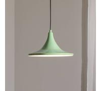 ROYALTECH Lampada a sospensione Genisy, verde menta, Ø 31 cm, metallo, E27 ROYALTECH