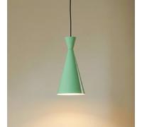 ROYALTECH Lampada a sospensione Glenora, verde menta/bianco, metallo, Ø 18 cm ROYALTECH