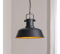 ROYALTECH Lampada a sospensione Orema, nero, Ø 40 cm, metallo, E27 ROYALTECH