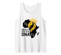 Royalty corre nel Mio Dna African Blood Legacy Black History Canotta