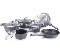 Royalty Line 10 pz Cookware Sets - colore grigio