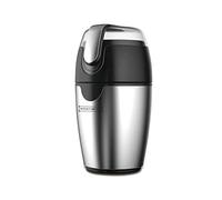 ROYALTY LINE, Macinacaffè Elettrico 200W RLCGE2004 in Acciaio Inox, Serbatoio Trasparente da 50g, Sistema di Sicurezza, Ideale per Caffè, Erbe e Noci, Facile Pulizia