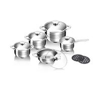 Royalty Line Batteria Da Cucina Royalty Line 1231 Acciaio 12 Pezzi S_0301_D06001