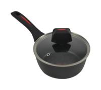 ROYALTY LINE, Pentola in alluminio forgiato con rivestimento in marmo, Compatibile con Gas, Elettrico, Ceramica, Alogena, Induzione, ideale per cucinare, 16 cm, colore marmo