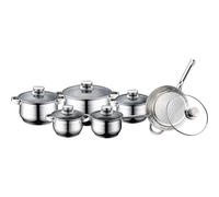 Royalty Line Set Batteria Di Pentole Pentole, padelle in acciaio inox 12 pezzi