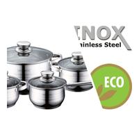 Royalty Line Set Batteria Di Pentole Pentole, padelle in acciaio inox 12 pezzi
