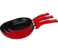 Royalty Line Set di 3 padelle Misure 20-24 - 28 (Rosso)