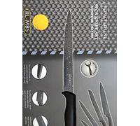 Royalty Line set di 5 coltelli con pelapatate in ceramica