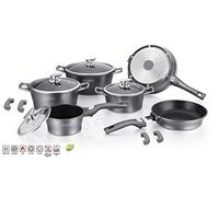 Royalty Line Set PENTOLE INDUZIONE 14 Pezzi Silver
