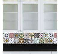 RoyalWallSkins Tile Decalcomanie 10,2 x 10,2 cm - Set di 16 - autoadesiva per Piastrelle Peel And Stick for Backsplash Bagno Cucina Home Decor Tomar Tad170325