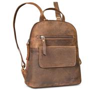 ROYALZ "Providence Piccolo Zaino Donna Elegante Vera pelle - Vintage Borsa Zainetto Donna Pelle Moderno e Leggero - Signora Zaino da città Borsa a mano