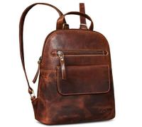 ROYALZ "Providence Piccolo Zaino Donna Elegante Vera pelle - Vintage Borsa Zainetto Donna Pelle Moderno e Leggero - Signora Zaino da città Borsa a mano