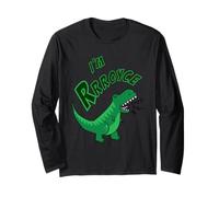 Royce I'm Rrroyce Cute T-Rex Dino Roar Nome per Bambini Maglia a Manica