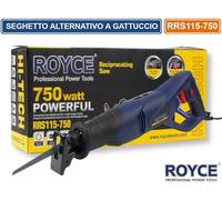 ROYCE SEGHETTO ALTERNATIVO ELETTRICO A GATTUCCIO MULTIMATERIALE 710W 26MM