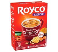 Royco Royco Minuto Soup Brodo cinese, 3 bustine da 20 cl, 47 g, 3 pezzi