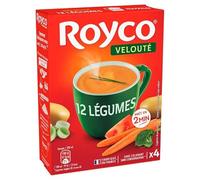 Royco - Veloute 12 verdure 4 bustine 49 g - tre articoli