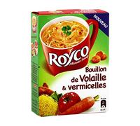 Royco - Zuppa istantanea, brodo di pollame e vermicelli - 3 bustine, 60 g