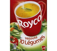 Royco Zuppa istantanea, vellutata, 10 verdure, 4 bustine, 50 g