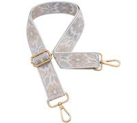 ROYGBCP Tracolla di ricambio per borsa, tracolla regolabile per donna, borsa a tracolla larga, 1.5 inches (width) x 28"~50" (length)