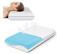 ROYGBIV Memory Foam Cuscino-Almohada ergonomica per un sonno riposo, cuscino per il collo che supporta il cuscino per il collo