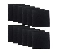ROYJJ 12 filtri di ricambio per bidoni della spazzatura, assorbono gli odori con carbone attivo per bidoni della spazzatura, spugne di ricambio per cestini, filtri deodoranti