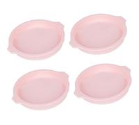 ROYJJ 4 stampi portatili in silicone per torte, stampi per dischi in silicone per arcobaleni, torte, sottobicchieri e sapone fatto a mano, antiaderenti