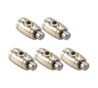 ROYJJ 5Pcs Professionale Ottone Strumento Valvole di Drenaggio Strumento per Tromba Trombone Manutenzione Corrosioni Design