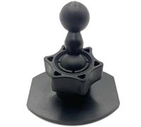 ROYJJ Balling Head Adapter Per Moto E Bici Supporti Del Telefono Staffa Supporto Handfree Uso 17mm Compatibile Ventosa Base Regolabile Visualizzazione