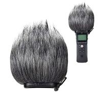 ROYJJ Copertura in pelliccia per microfono per esterni, riduce il rumore del vento, per microfono Zoom H1